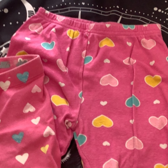 Leggings pants for little girls 4T good for twins socks are included 💕💕 - Picture 4 of 6